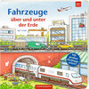 Buchcover Fahrzeuge über und unter der Erde