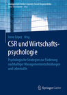Buchcover CSR und Wirtschaftspsychologie