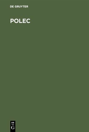 Buchcover ISBN 9783110008920