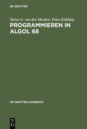 Buchcover ISBN 9783110049787