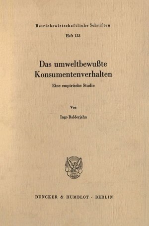 Buchcover ISBN 9783428061075