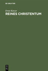Buchcover Reines Christentum