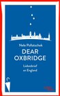 Buchcover Dear Oxbridge