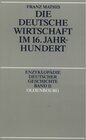 Buchcover Die deutsche Wirtschaft im 16. Jahrhundert
