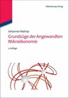 Buchcover Grundzüge der Angewandten Mikroökonomie