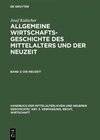 Buchcover Handbuch der mittelalterlichen und neueren Geschichte. Verfassung,... / Die Neuzeit