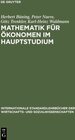 Buchcover Mathematik für Ökonomen im Hauptstudium