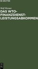 Buchcover Das WTO-Finanzdienstleistungsabkommen