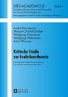 Buchcover Kritische Studie zur Evolutionstheorie