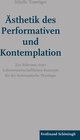 Buchcover Ästhetik des Performativen und Kontemplation