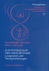 Buchcover Zur Physiologie der Heileurythmie