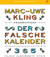 Buchcover Der falsche Kalender